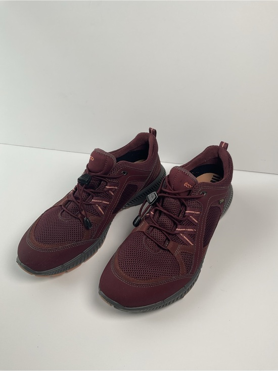 Ecco Shoes - ECCO Burgundy Sneakers Women US 8 Gore-Tex Comfort Walking Shoes